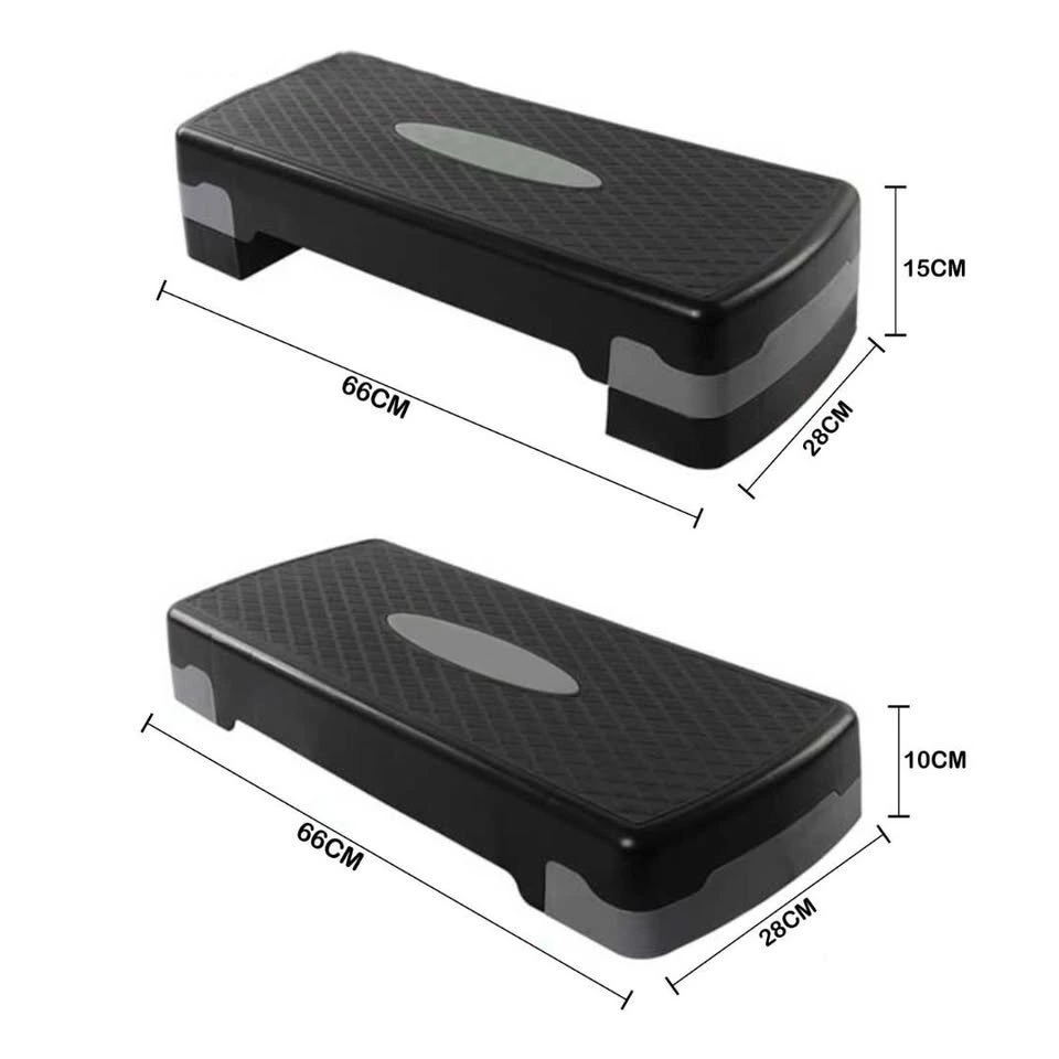 Plataforma step ejercicio aeróbicos 2 niveles - Imagen 4