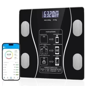 Balanza corporal inteligente bluetooth